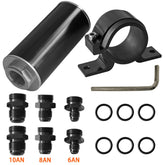 AN6 /AN8 /AN10 High FLOW 50 Micron Cleanable Aluminum Inline Fuel Filter